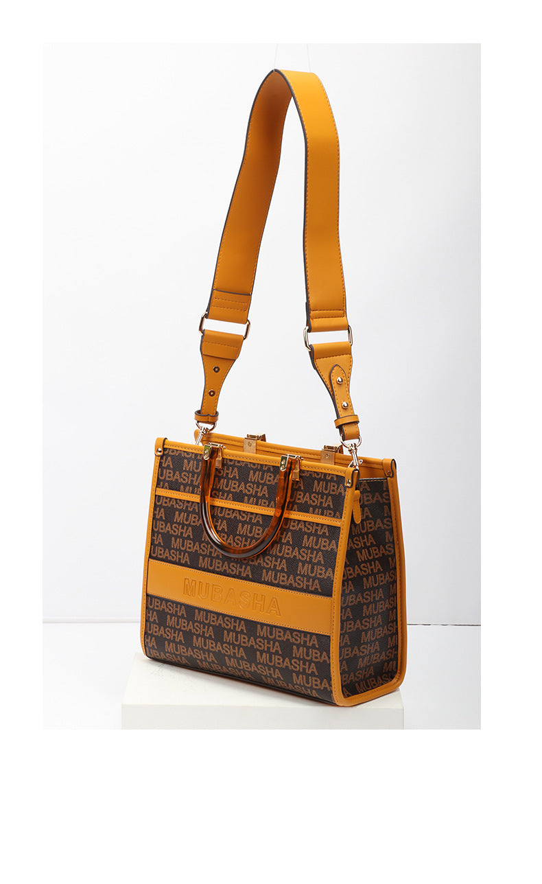 Women's Fashion Trend New Vintage Floral Series Handbag Large Capacity Unique Stylish Crossbody Bag