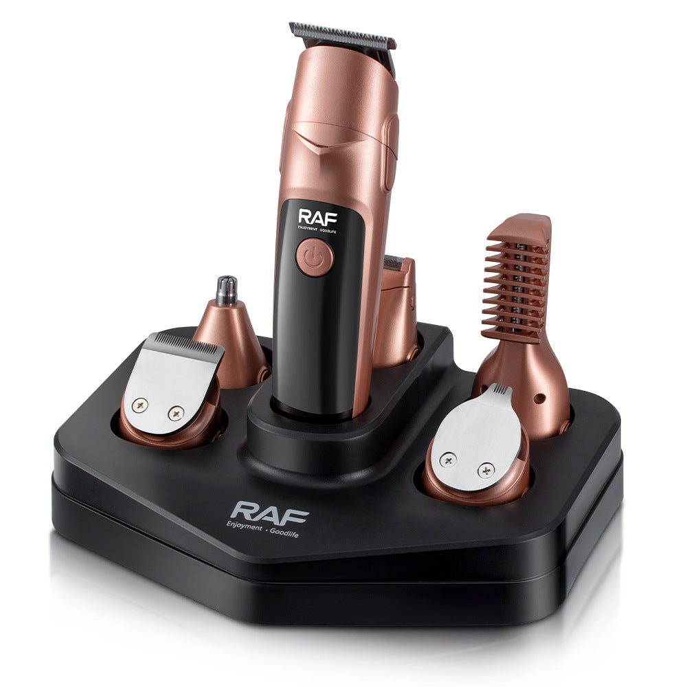 RAF New Electric Shaver Multifunctional Electric Hair Clipper Haircut Set Electric Clipper USB Interface