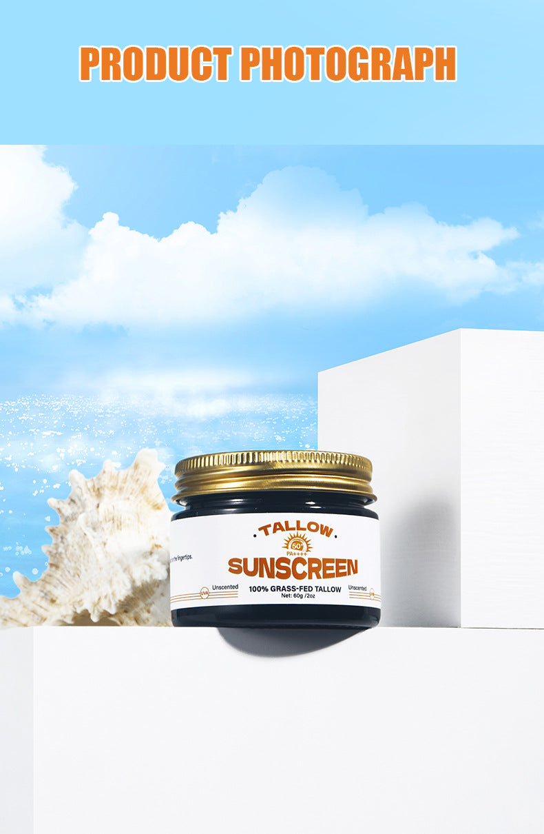 In Stock Cow Fat Sunscreen Honey Cow Oil Cream Dry Moisturizing Skin Care Cow Fat Sunscreen Lotion Bare Face Cream