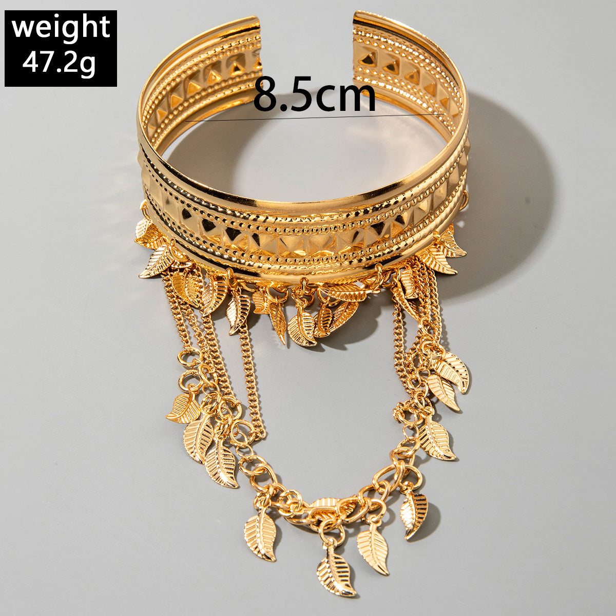 European and American Western Cowboy Style Metal Tassel Armband arm chain Dunhuang Chain Retro Arm Bracelet Wholesale