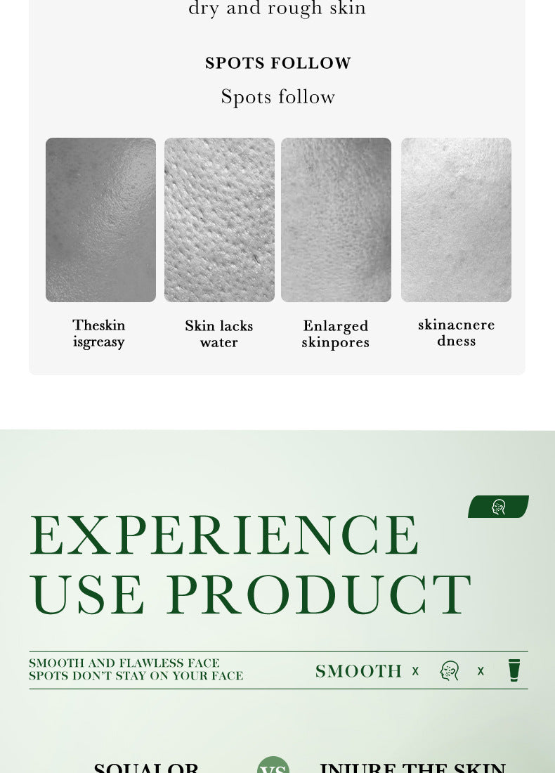 Avocado Skincare Set SADOER Cleansing, moisturizing and moisturizing six-piece set  foreign trade wholesale