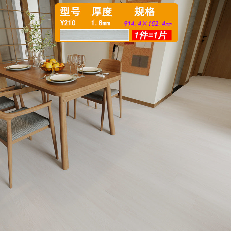 PVC Plastic Floor Stickers Self-Adhesive Wood Grain Cement Floor Stickers Special for Bedroom Waterproof Non-Slip Floor Renovation Chinese Style