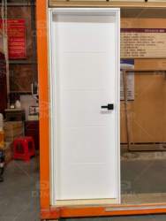 Cheap European Standard Wooden Doors Interior Modern Fire Rated 60 Minutes Fireproof Door