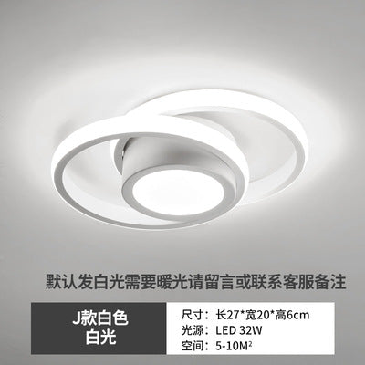 Aisle Light Entryway Hallway Light Iron Art Stair Light Cloakroom led Ceiling lamp balcony lamp Zhongshan lighting fixtures