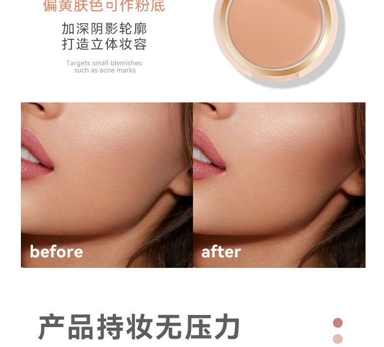 New Product SHELOVES Concealer Matte Highlighter Face Brightening Natural Shadow Tear Trough Concealer