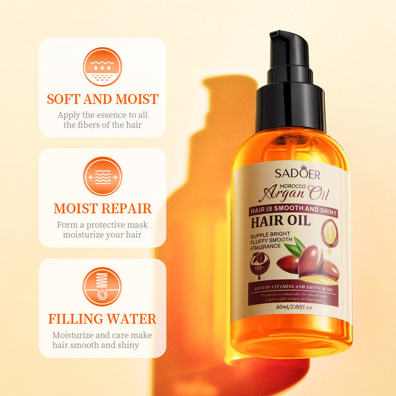 Nut Oil Hair Care Essential Oil80mlSADOER Smooth and Frizz-Reducing Conditioner  Wholesale