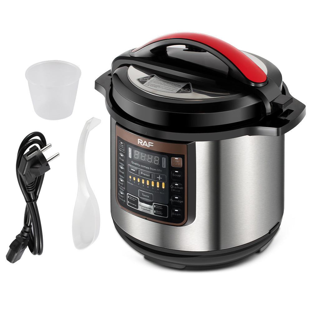 RAF European Standard Multifunctional Rice Cooker and Soup Pot with Lid Opening, Household Electric Pressure Cooker for Sauce Collection and Reservation, Rice Cooker and Pressure Cooker8
