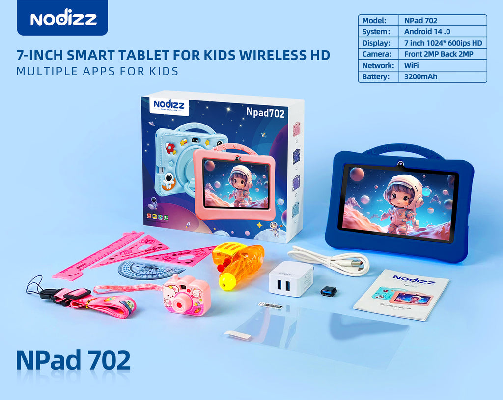 Npad702Children's Tablet Computer WiFi Cellular Network Google Store APP Download Children's Toy Family Bucket