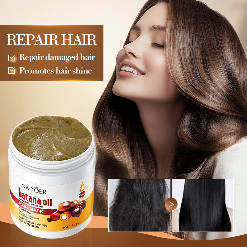 Batahana Hair Mask SADOER Scalp Soothing Smooth Conditioner Cross-Border Wholesale