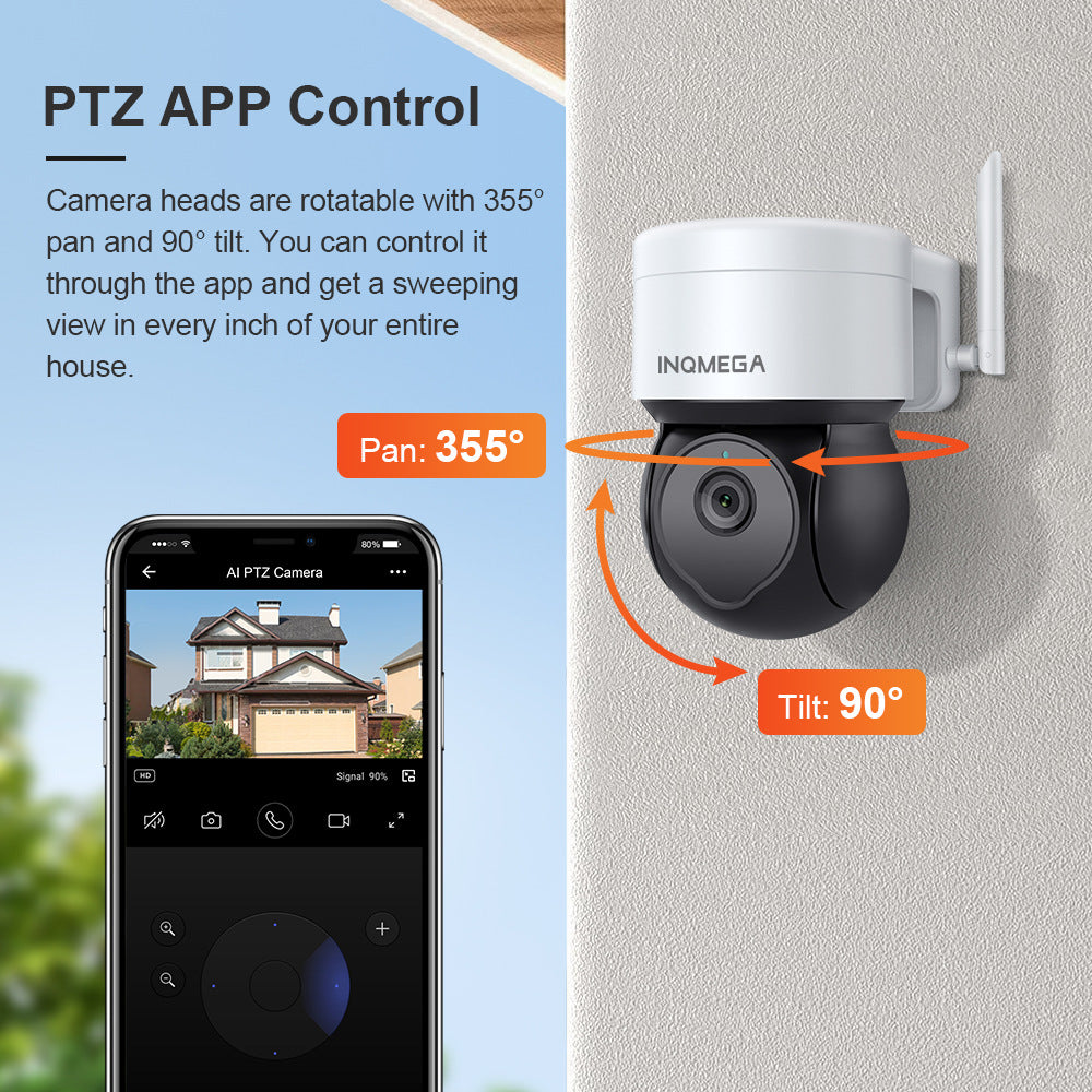 Factory Private Model Tuya Camera500High Definition Surveillance Dome Camera with Night Vision WiFi Graffiti IP66
