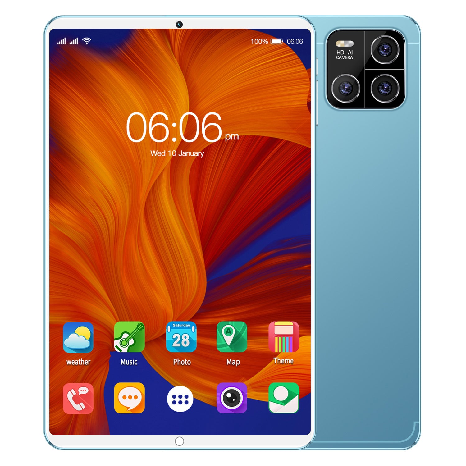 New Tablet Pad6 10Inch Android Smart Support WiFi Dual SIM Card Dual Standby Factory Exclusive