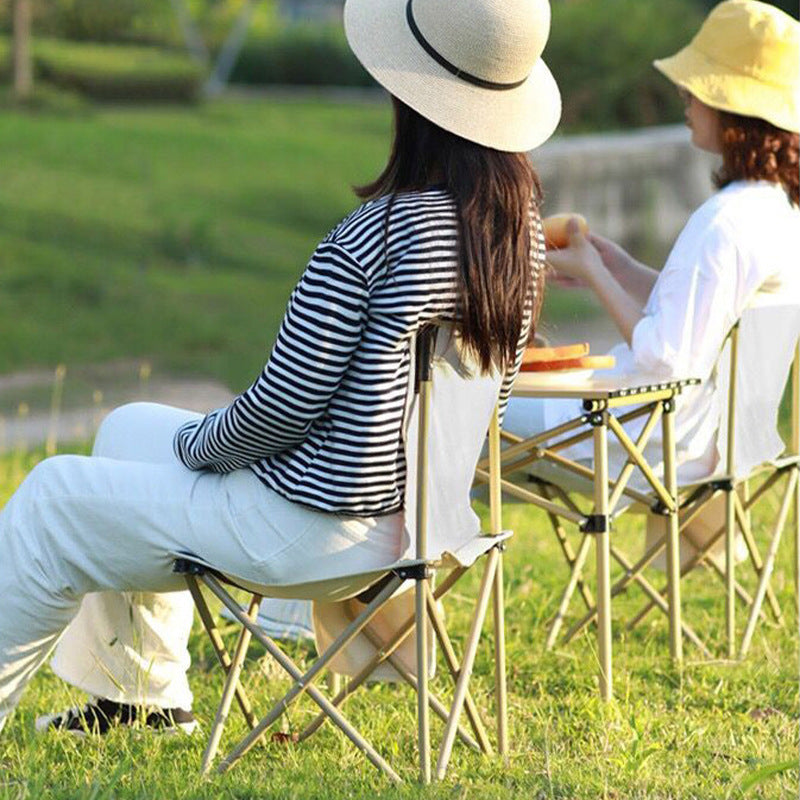 Manufacturer Wholesale Outdoor Folding Chair Portable Leisure Camping Fishing Chair Storage Sketching Stool Foldable