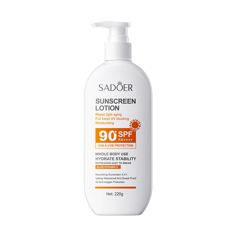 Sunscreen SADOER Clear Anti-Aging Refreshing UV Protection Sunscreen Lotion  Wholesale