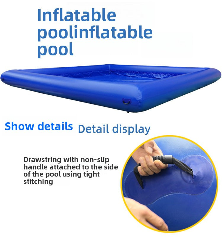 Large Commercial Inflatable Pool Swimming Pool Water Toys Inflatable Toys Water Park Thickened Fishing Pool Manufacturer