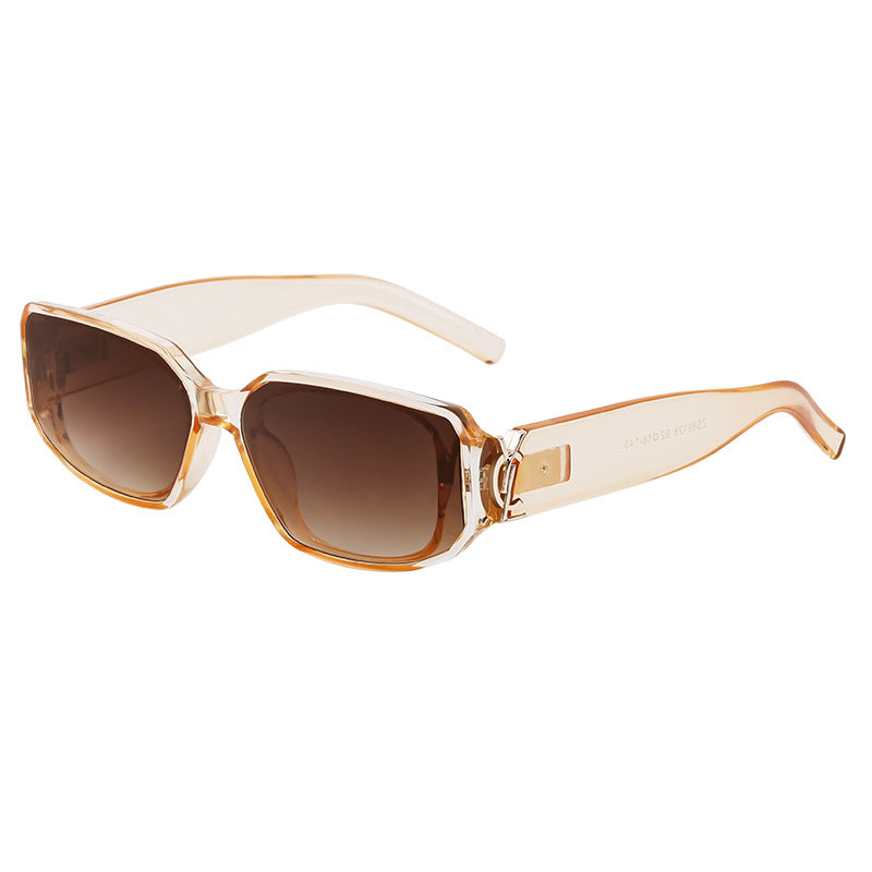 European and American fashion narrow frame sunglasses for women INS Street style square sunglasses for women wholesale sunglasses
