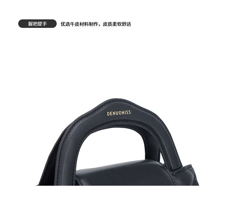 2024New Special-Interest Design Women's Handbag PU Chain Commuter Shoulder Bag Exquisite Exquisite Women's Bag