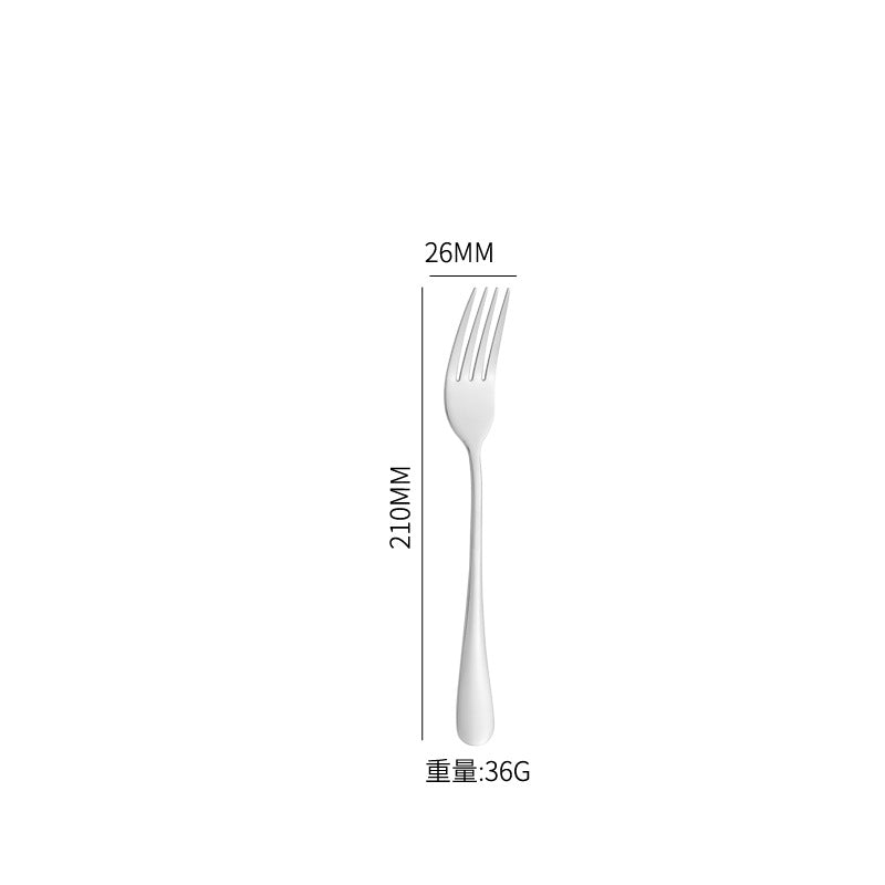 1010Stainless Steel Cutlery Western Knife Fork Spoon Set Western Restaurant Steak Knife Fork Four-Piece Gift Box