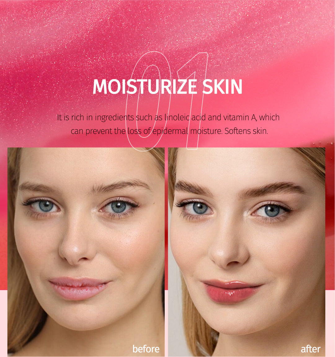 Anglicolor Temperature Changing Lip Oil Long-lasting Moisturizing Mirror Lip Gloss Plump Lips Color-changing Lip Glaze