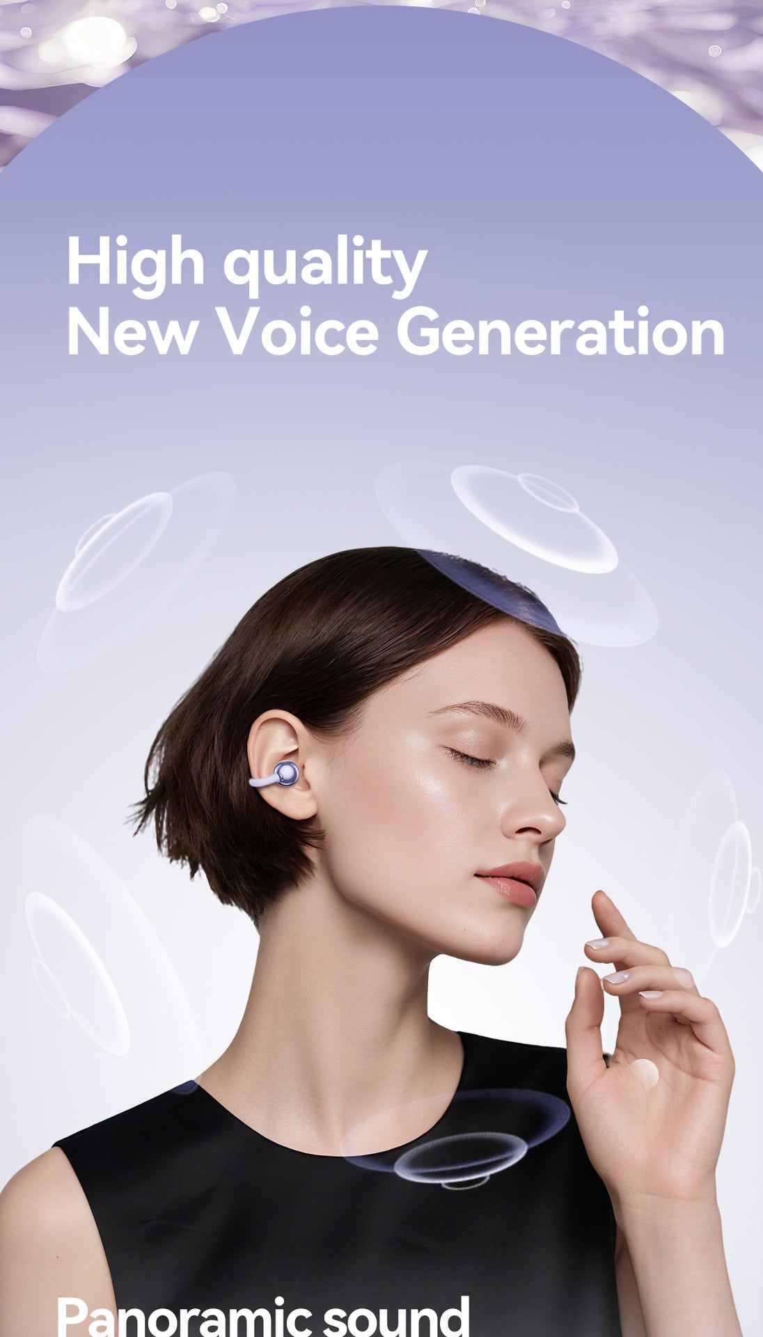 Featured Selection2025New GL8Ultra-long Battery Life High Appearance Private Model Ear Clip Bluetooth Earphones Wholesale