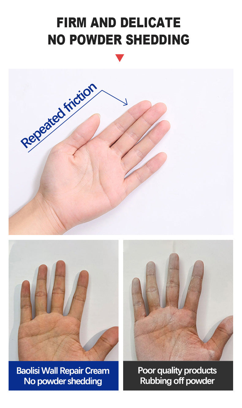 Wall Repair Paste Household Waterproof White Wall Repair Paste Nail Hole Crack Putty Paste Manufacturer Wall Renovation