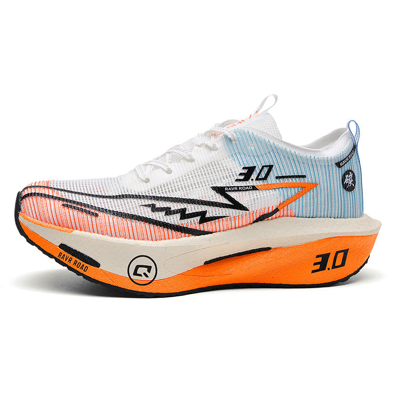 Summer New Hollow Breathable Lightweight Casual Sports Shoes with Super Soft Sole Carbon Plate Cushioning and Rebound for Fitness and Running