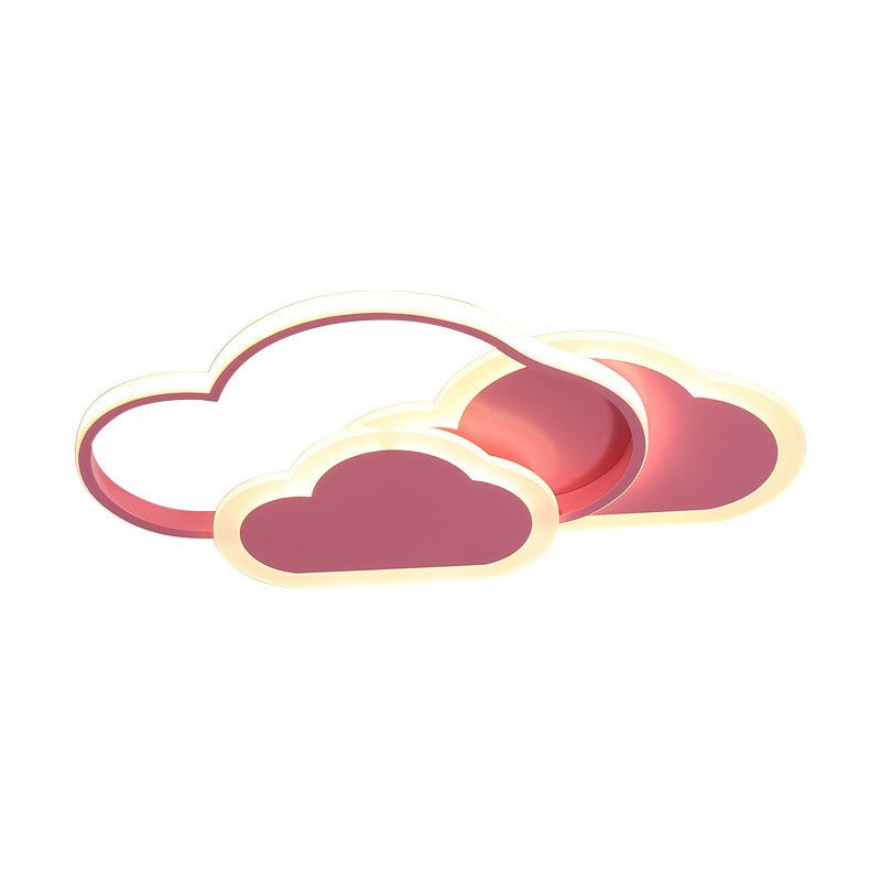 Cloud Lamp Kindergarten Boys Girls Children's Room Lamp Modern Minimalist Iron Art Bedroom Lamp Ceiling Lamp led Lamp