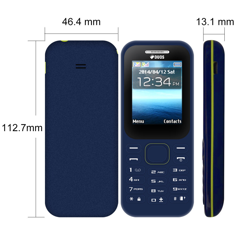 Exclusive Supply B310Feature Phone2G Dual SIM Elderly Phone Straight Button Mobile Phone Wholesale for Seniors