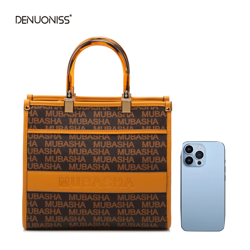 Women's Fashion Trend New Vintage Floral Series Handbag Large Capacity Unique Stylish Crossbody Bag