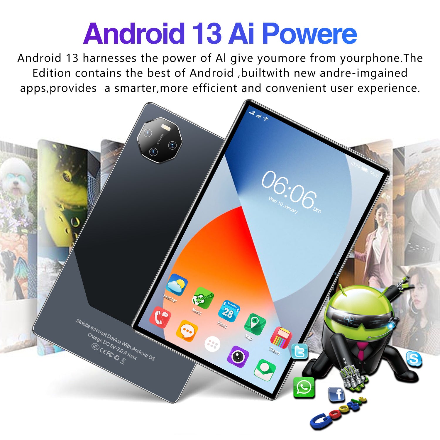 E70Pro New10.11-inch Smart Tablet E-commerce Shopee(Popular)