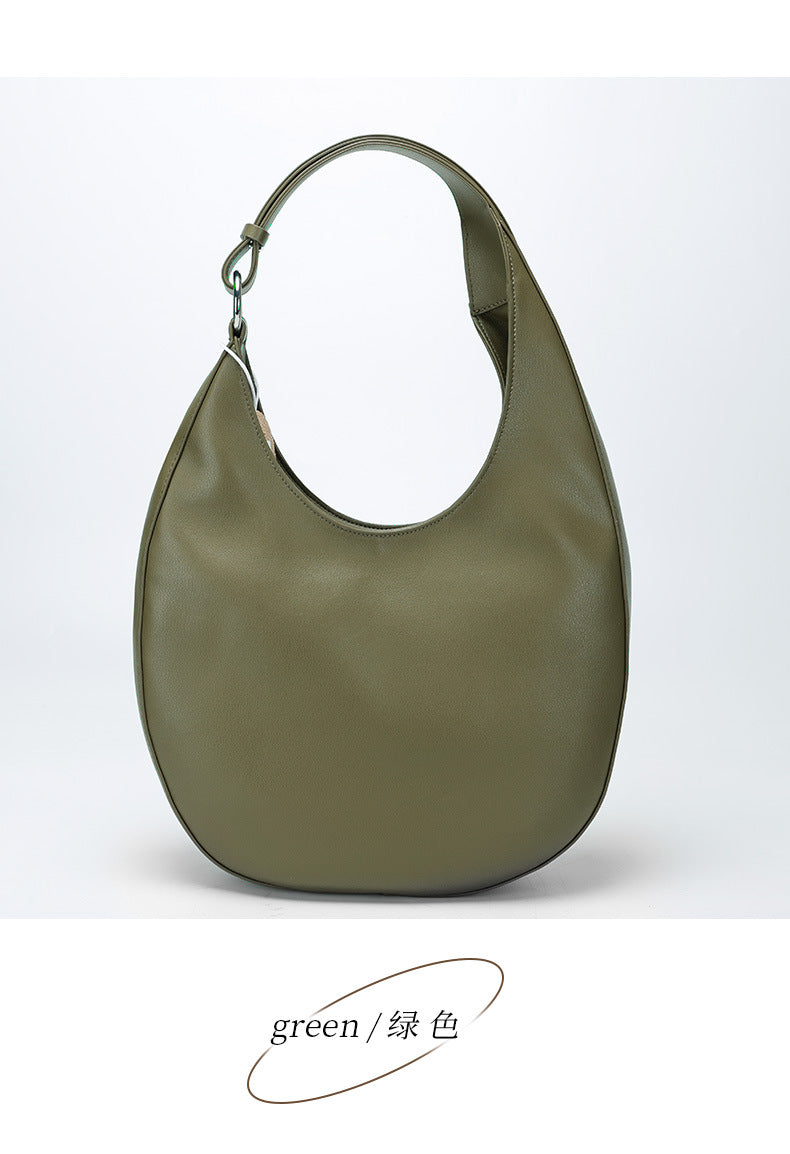 European and American Retro Women's Bag Crescent Bag Design Sense Versatile Niche Fashion Shoulder Bag Crossbody Bag