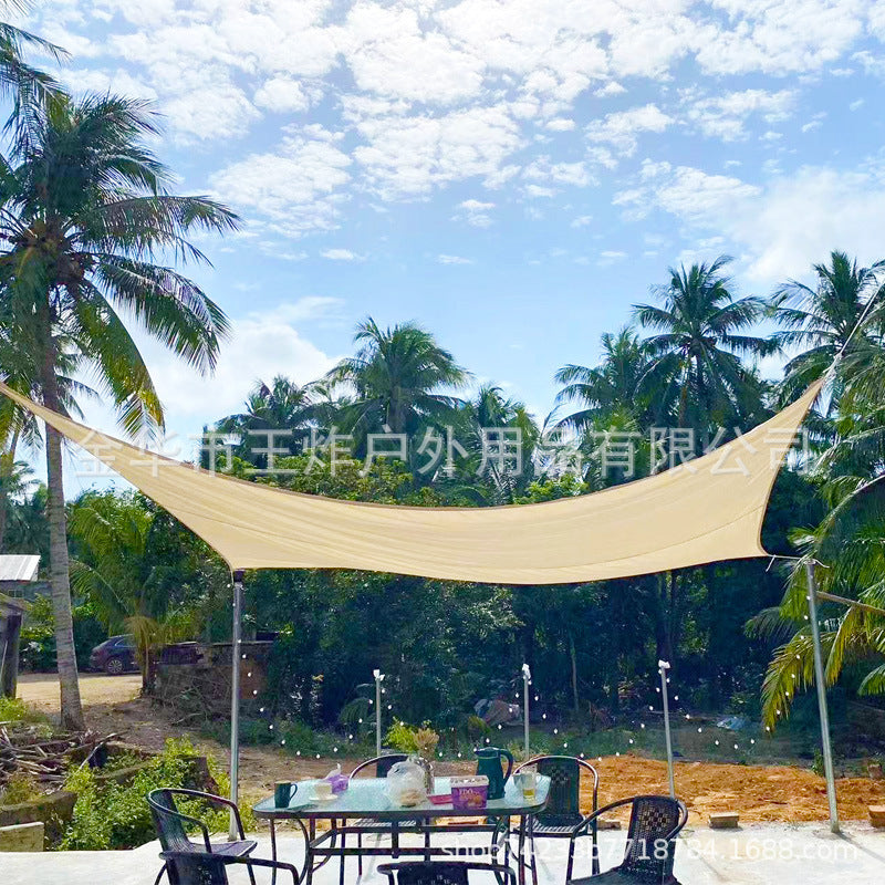 Canopy Tent Sunshade Sail Canopy Fabric Outdoor Sunroom Rain Cover Lightweight Fishing Picnic Manufacturer Supply