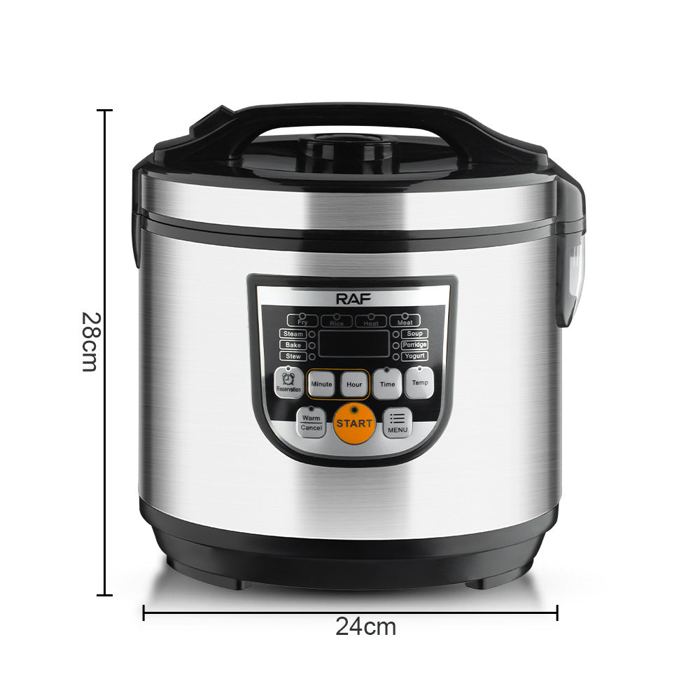 RAF European and American Standard English Smart Rice Cooker for Export5L Intelligent multifunctional rice cooker large capacity rice cooker