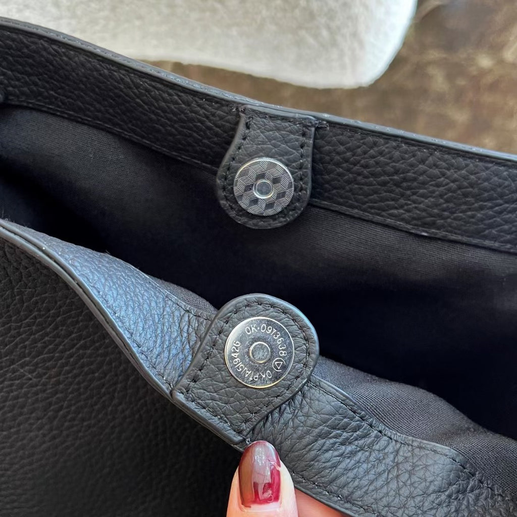 Guangzhou Genuine Leather Women's Bag Large Capacity Tote Bag Top Layer Cowhide Bucket Bag Handheld Shoulder Crossbody Bag Trendy