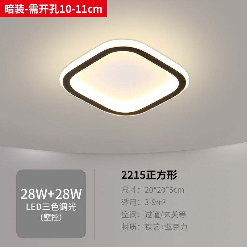 Aisle Light Minimalist Entryway Light Nordic Simple Modern Creative Corridor led Small Ceiling Light for Balcony and Entrance
