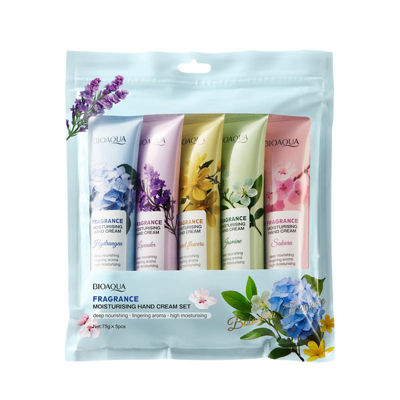 Fragrance Moisturizing Hand Cream Set BIOAOUA Autumn and winter moisturizing hand cream  foreign trade wholesale