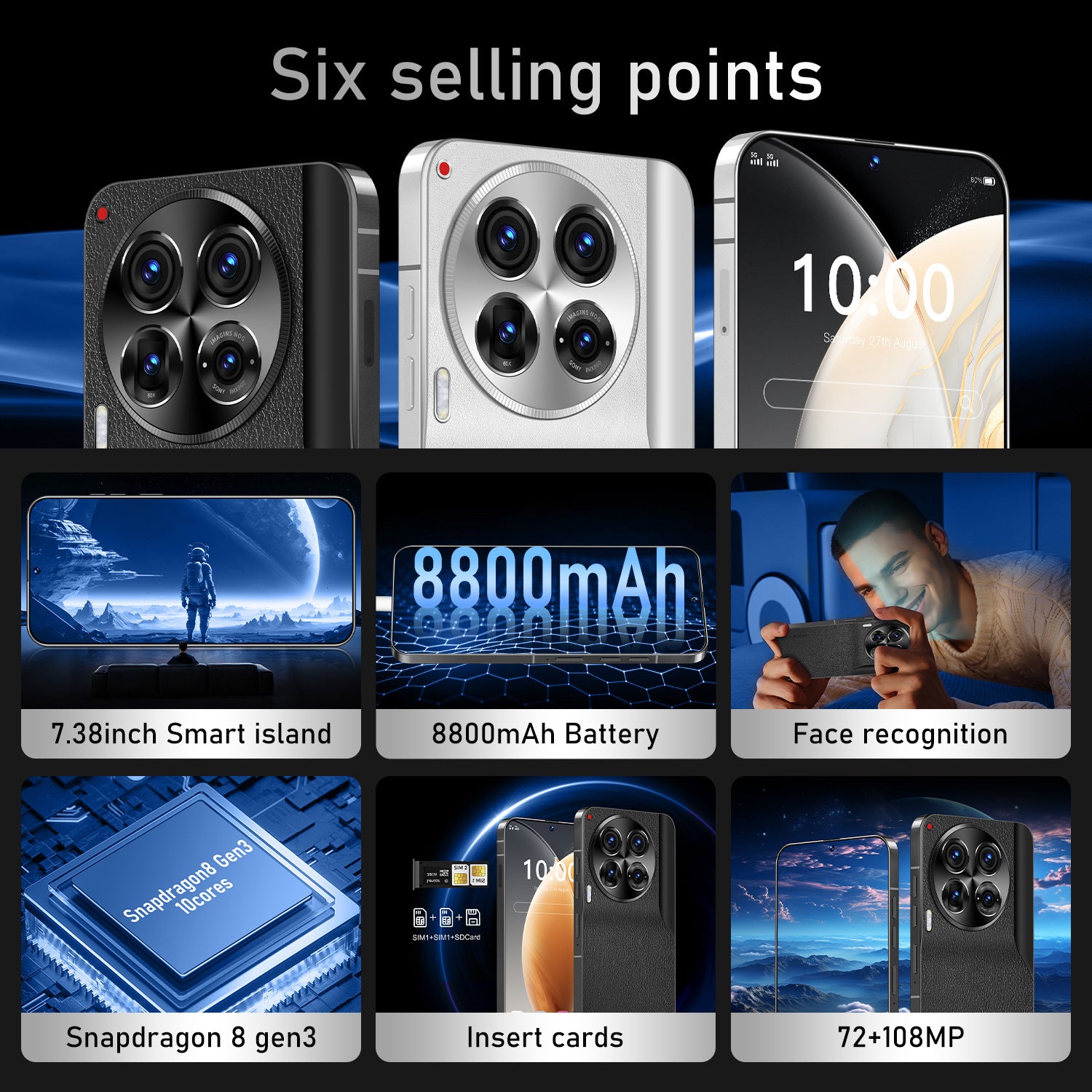 New Camon 30Mobile Phone16+1T 7.38incell Notch Screen4G Intelligence(Popular)