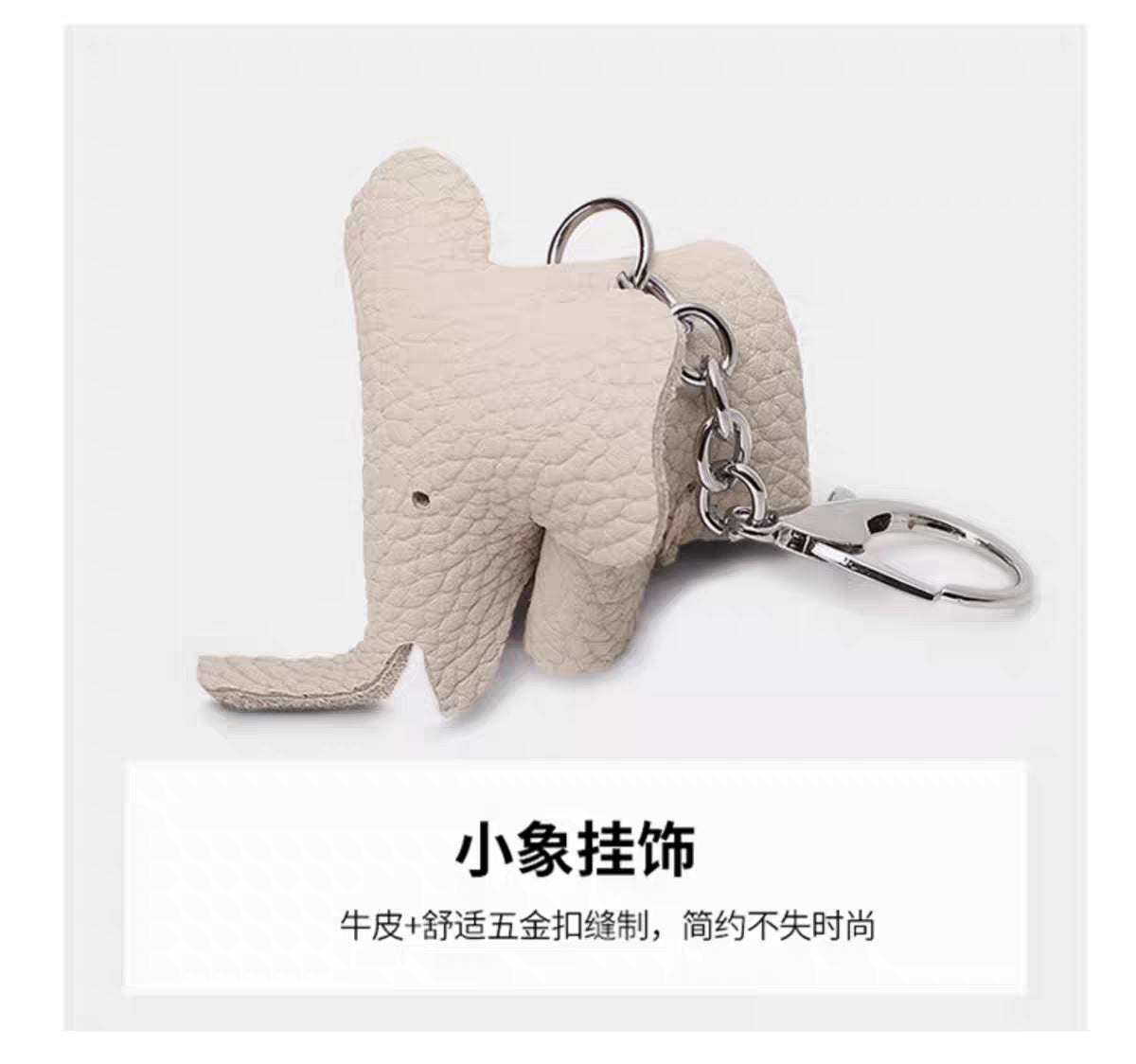 Genuine Leather Small Square Bag Daily Simple Women's Bag2025New Casual Little Elephant Commuting Versatile Cover Head Single Shoulder Crossbody Bag