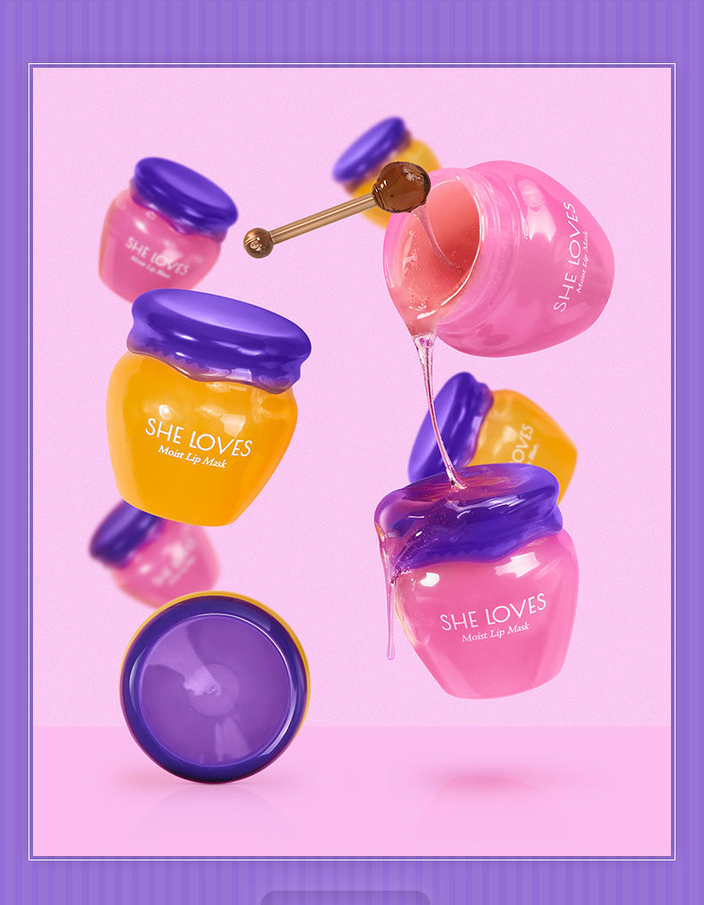 Specialized Cheese Lip Mask Lip Essence Scrub Exfoliating Dead Skin Color Changing Lip Balm