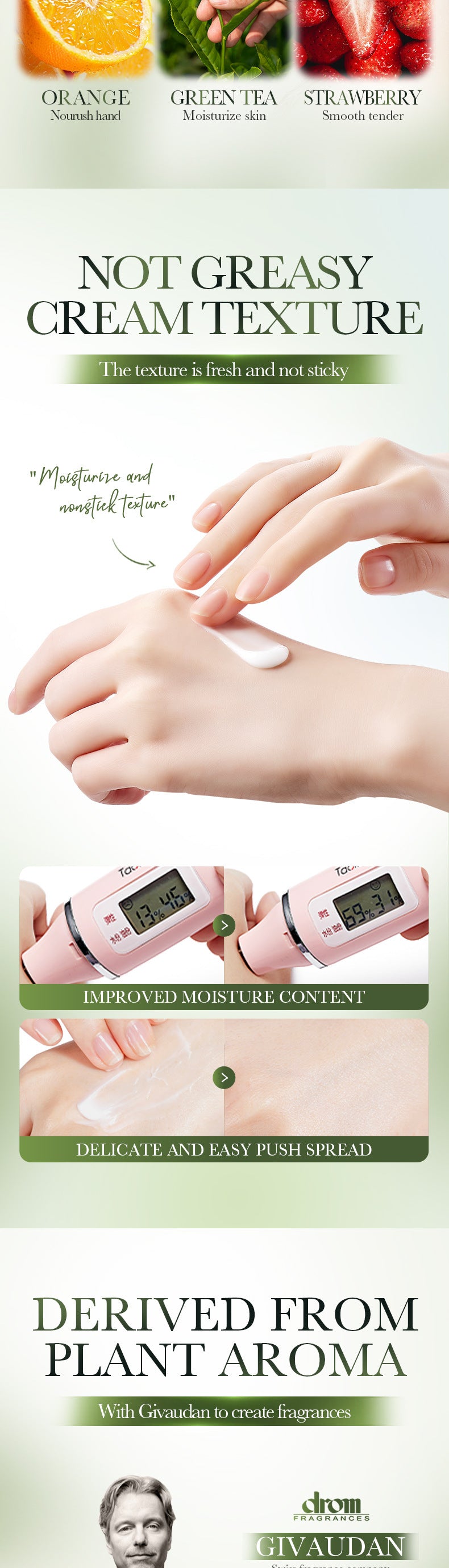 Milk Tea Fruit Fragrance Hand Cream Set SADOER Autumn and winter hand cream  foreign trade wholesale
