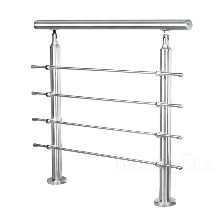 Modern Railing Designs Balustrade Stainless Steel Handrail for Balcony