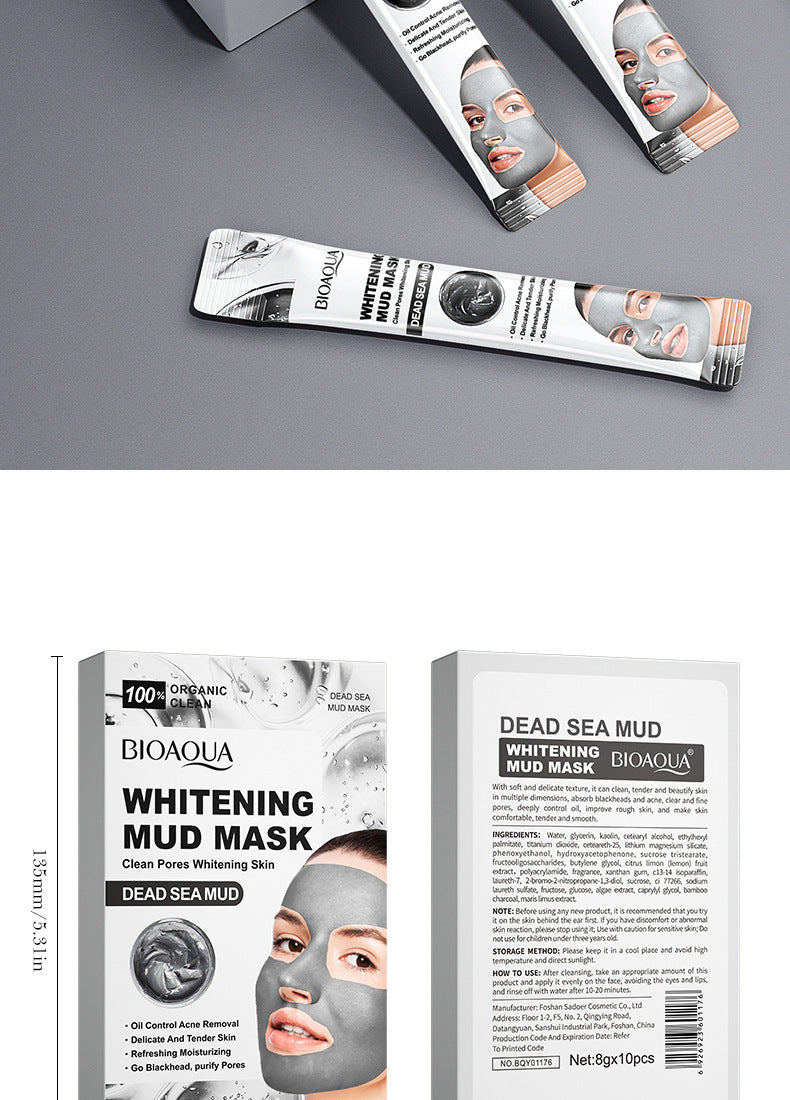 Cleansing Mask BIOAOUA Cucumber Pore Cleansing Smear-On Portable Mud Mask   Wholesale