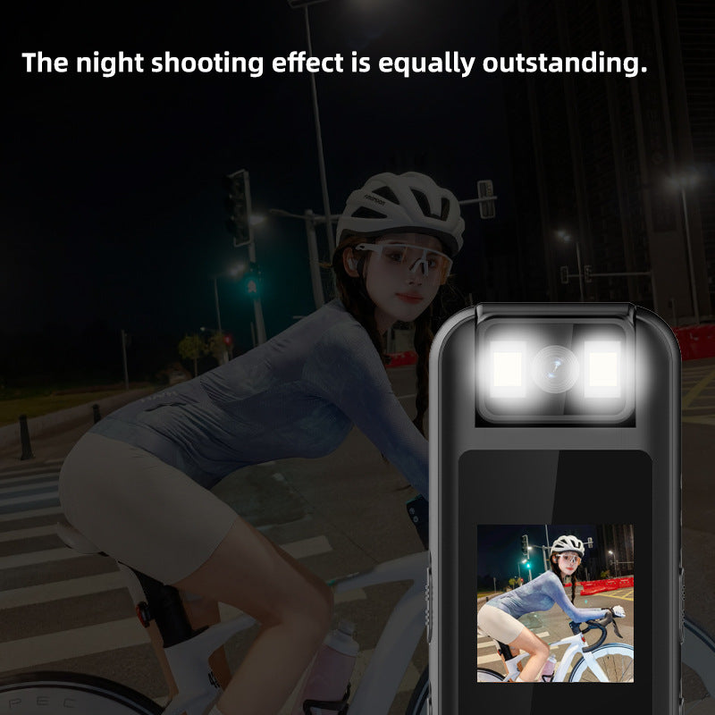 Private Model New Rotating Sports Camera Back Clip Sports Cycling Camera Outdoor Bicycle Riding Recorder