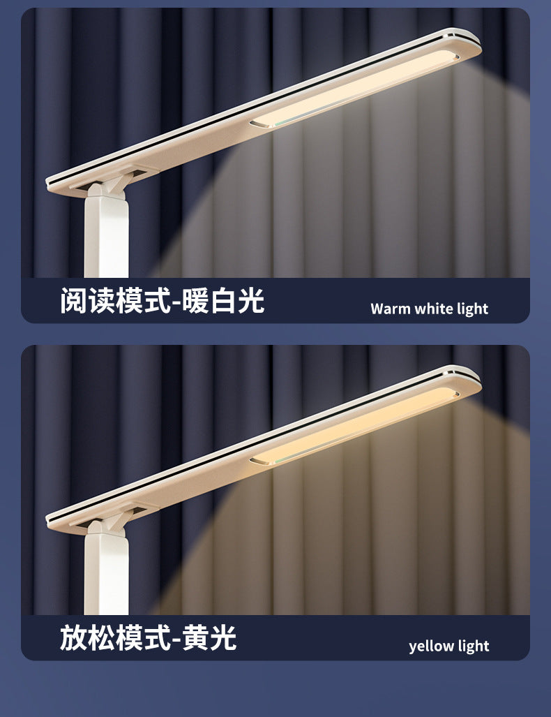 Customized Folding Perpetual Calendar Desk Lamp Student Dormitory Study Special Lamp Wireless Charging Bedroom Bedside Reading Lamp