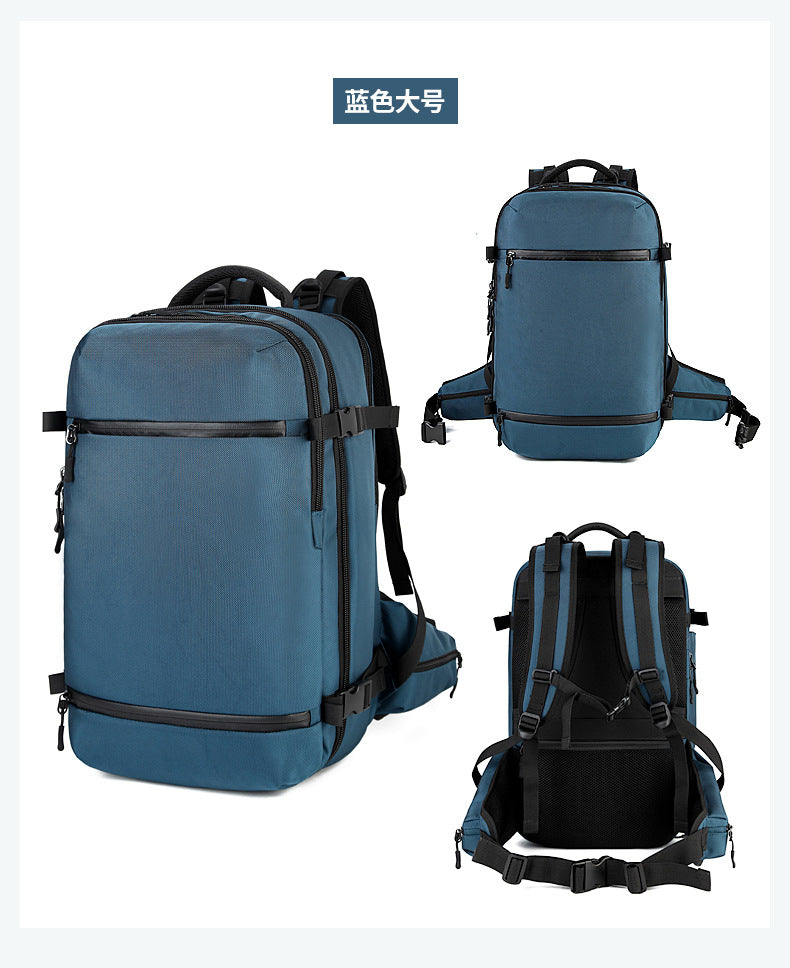 ozuko Men's Backpack Business Travel Computer Bag Outdoor Multifunctional Commuting Backpack Waterproof