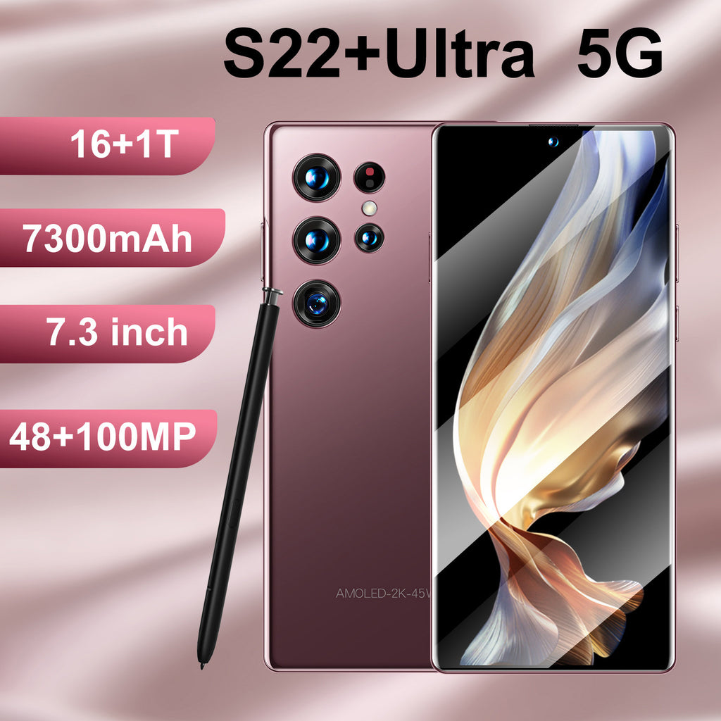 2024New Product S22+UItre Mobile Phone16+1T In-stock Smartphones Direct from Factory