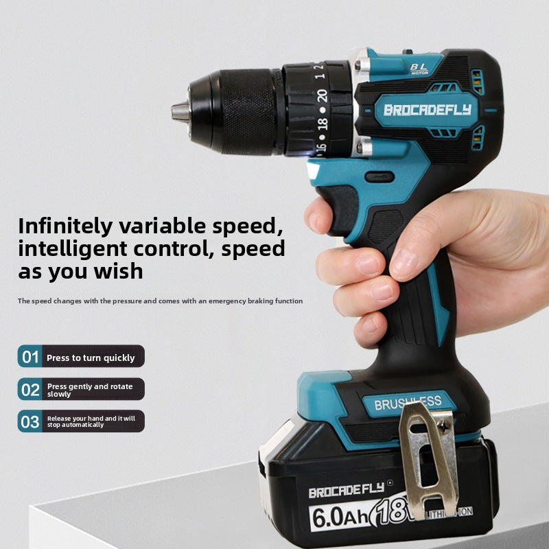 Hot Sale MT487Tongjinxiang Brushless Electric Drill Woodworking Home Improvement Screwdriver Factory Direct Sale
