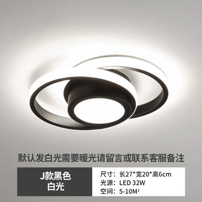 Aisle Light Entryway Hallway Light Iron Art Stair Light Cloakroom led Ceiling lamp balcony lamp Zhongshan lighting fixtures