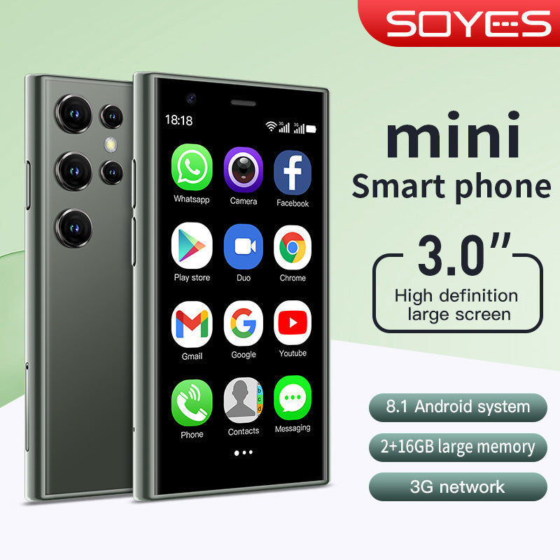 Sono S23pro Ultra Small Mobile Phone Google Store Quad-Core Traditional Chinese Android Smart Mini Backup Phone