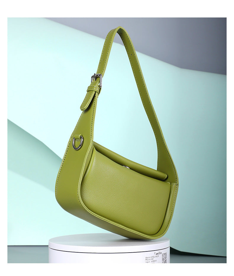 In-stock One-piece Dropshipping Women's Shoulder Bag2024New simple design versatile crossbody small bag for commuting