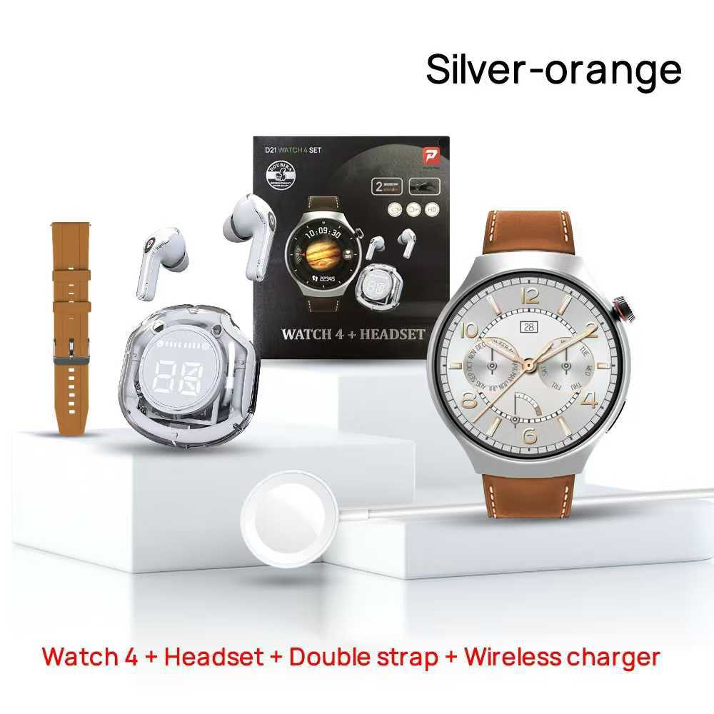 D21 Watch4Smart Watch1.52inch Bluetooth Call, Heart Rate Monitor, Pedometer, Sleep, Message Reminder, Sports